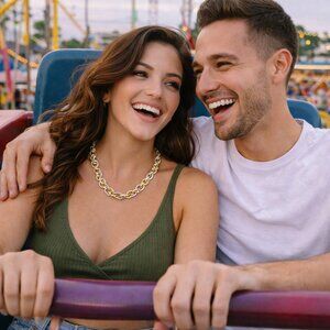 Gold and Silver Double Link Chain